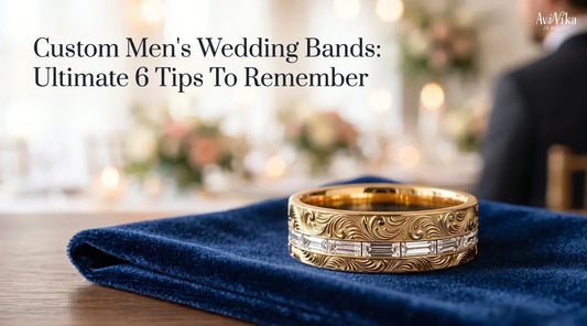 custom men's wedding bands: 6 tips for buying this luxury jewelry