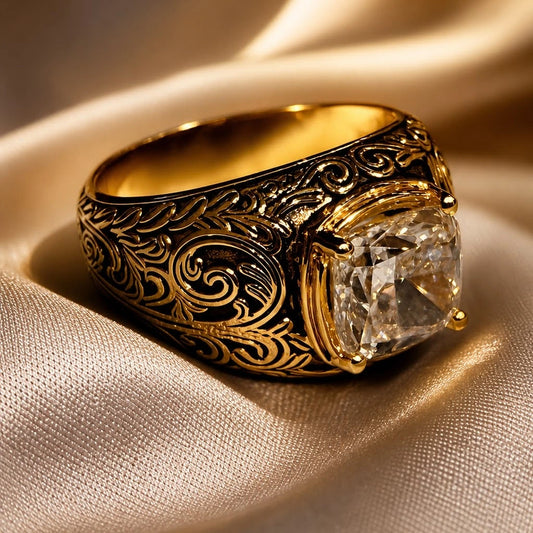 Maharaja's Legacy Ring with Lab Diamond