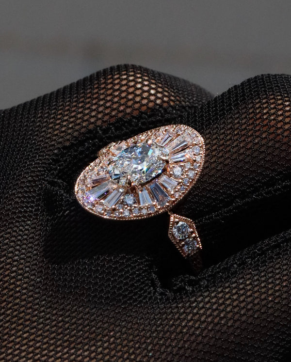 1.7ctw Diamond Mosaic Ring