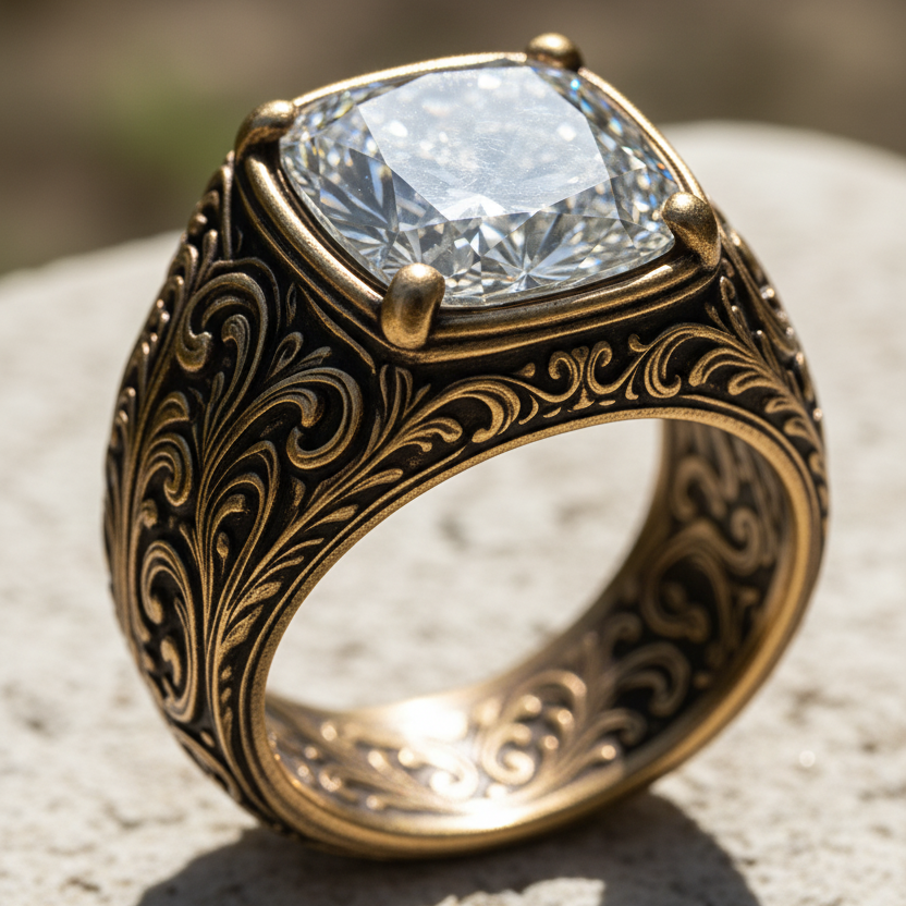 Maharaja's Legacy Men's Diamond Ring