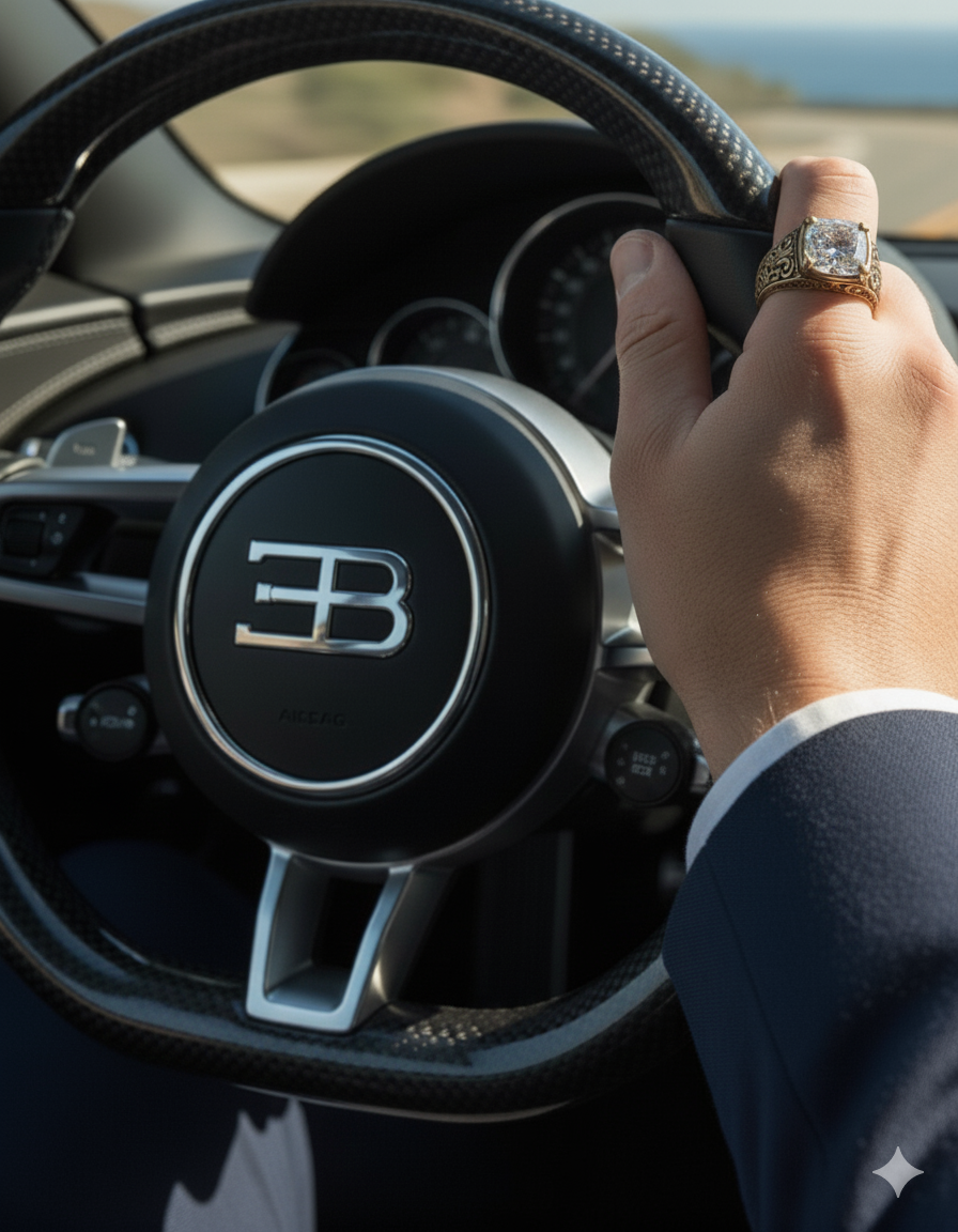 Maharaja's Legacy Mens Vintage Ring