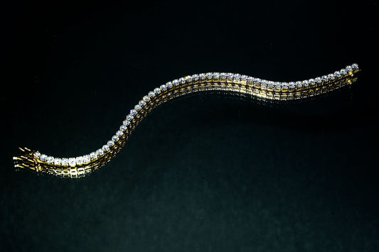 5ctw Lab Diamond Tennis Bracelet
