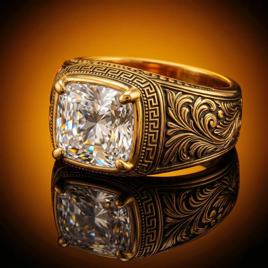 Athens Lab Diamond Ring