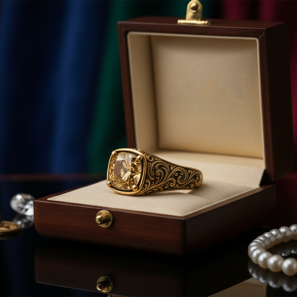 Champagne Vow Eternal Ring