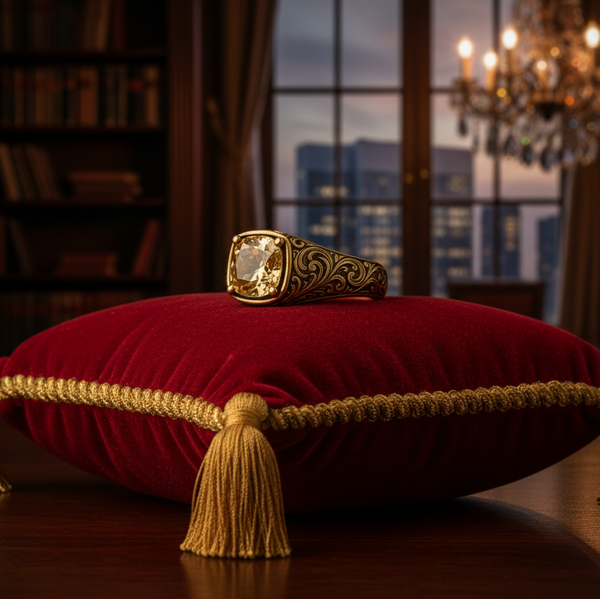 Champagne Vow Eternal Ring