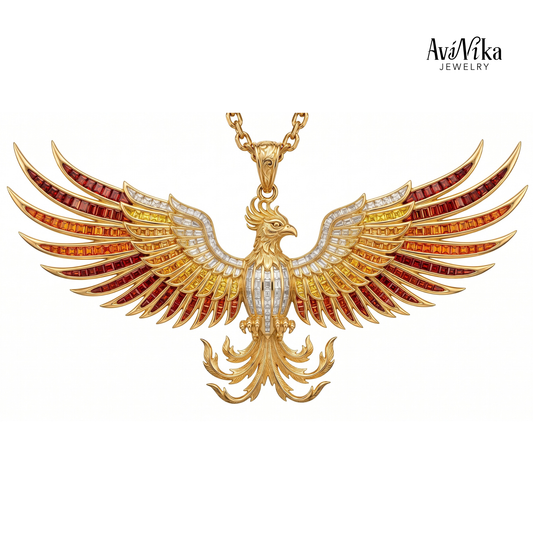 Kyiv Sapphire 14k Gold Pendant