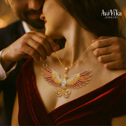 Kyiv Sapphire 14k Gold Pendant