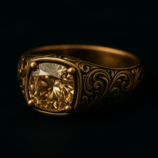 Champagne Vow Eternal Ring