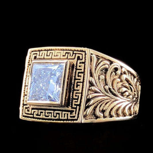 2.5ct Lab Diamond Emperor's Code Ring