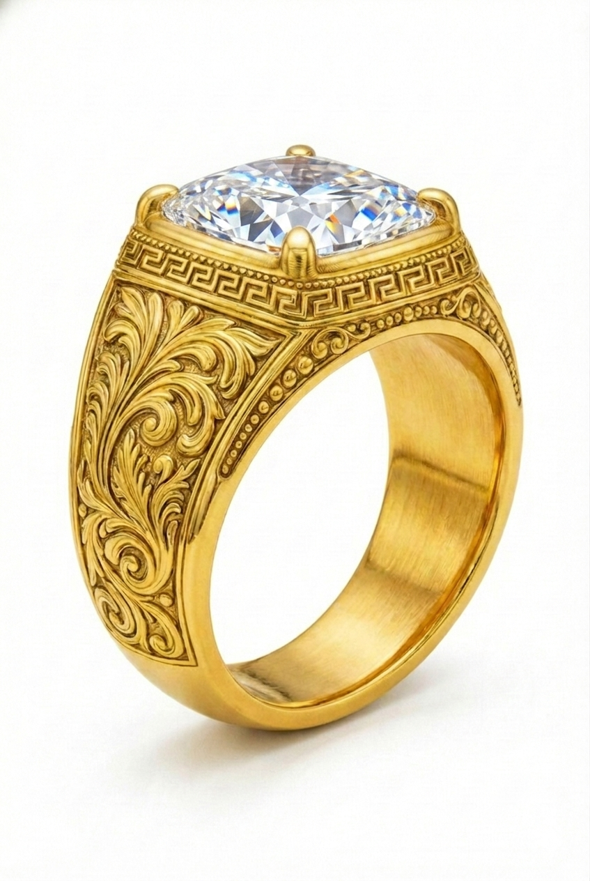 Athens Lab Diamond Ring
