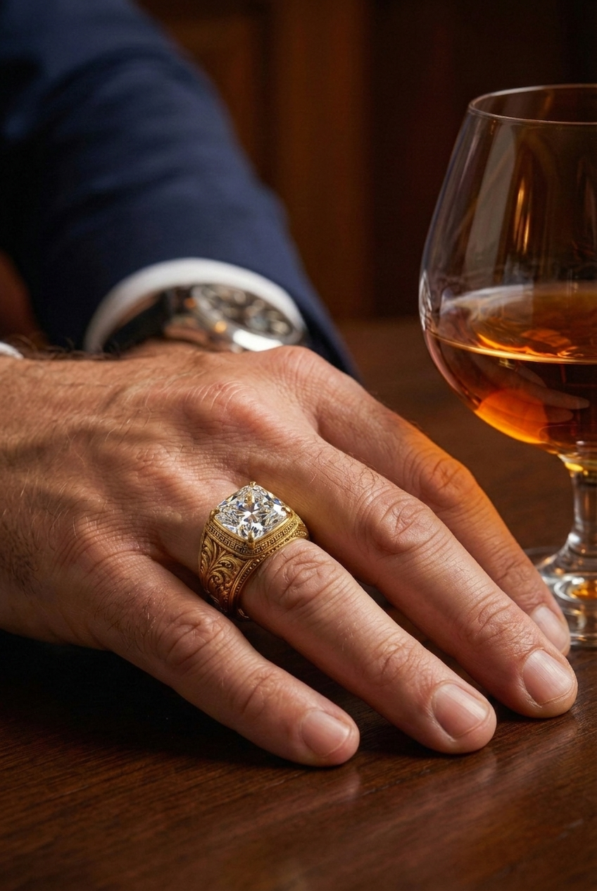 Athens Lab Diamond Ring